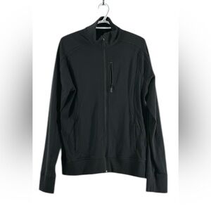 Lululemon Kung Fu Athletic Jacket Full Zip Pocket black sz m